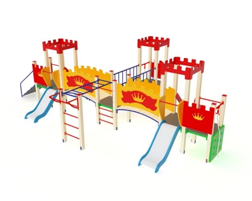ДИК 02-1505 Детский игровой комплекс «Королевство» H=750