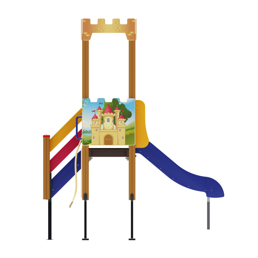 ДИК 02-1508 Детский игровой комплекс «Королевство» H=900