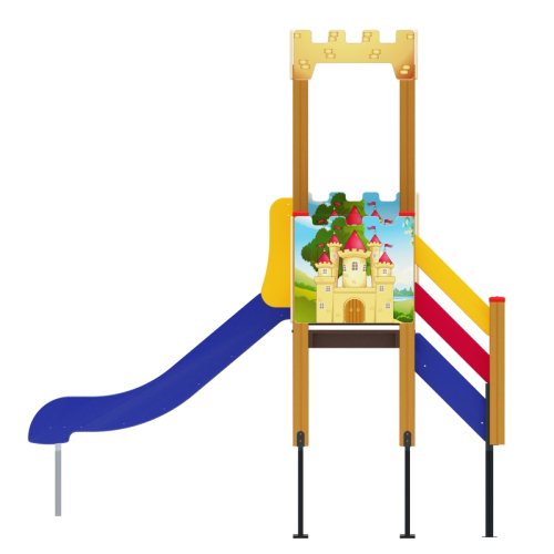 ДИК 02-1501 Детский игровой комплекс «Королевство» H=900
