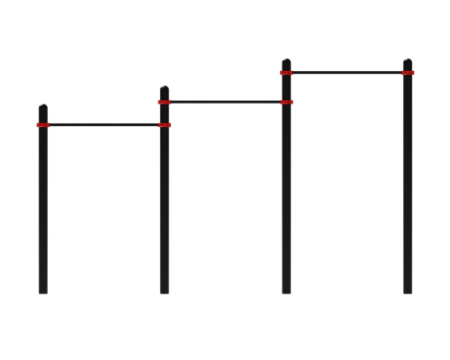 Воркаут Турник тройной ОВ 01-003 (89)