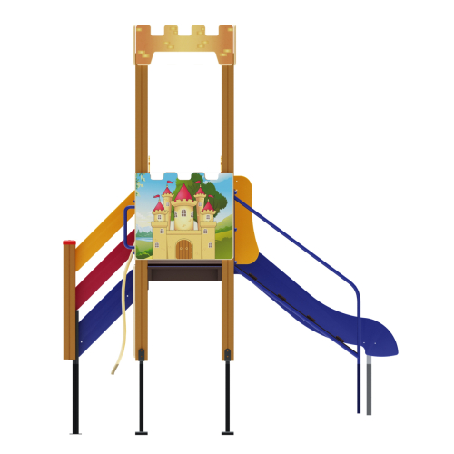 ДИК 02-1506 Детский игровой комплекс «Королевство» H=750