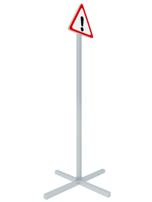 МФ 06-656-03 Дорожный знак Прочие опасности(переносной)